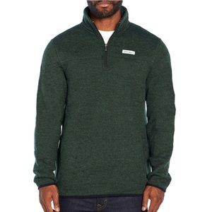 Eddie Bauer Men's Sweater Fleece Pullover - Green - Small - New With Tags